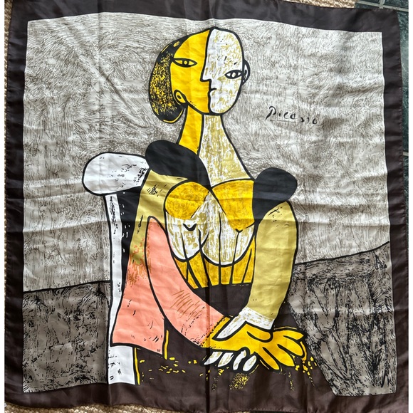 Accessories - Picasso print scarf